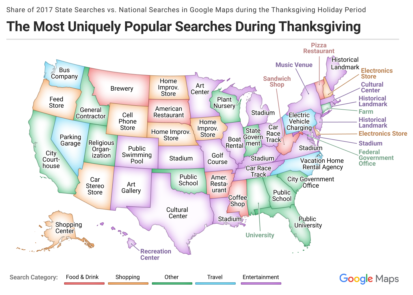 Mapping Thanksgiving